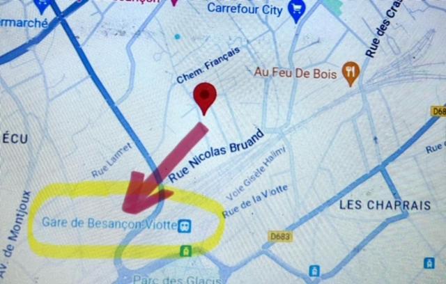 Le Bali Lägenhet Besançon Exteriör bild